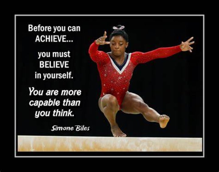 What is Simone Biles famous quote?