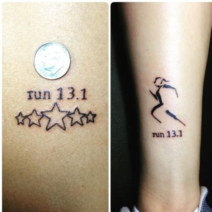 What is the runner's high tattoo?