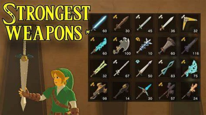 What is the strongest weapon Botw?