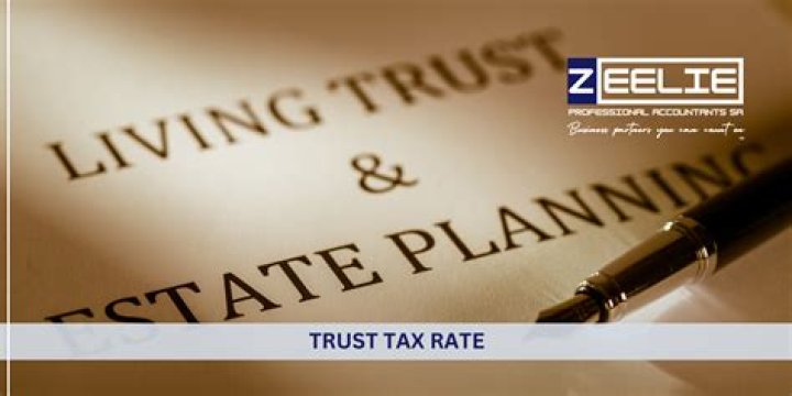 What is the trust tax rate for 2022?