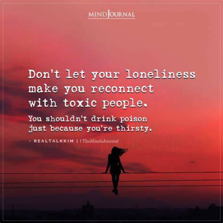 What is toxic loneliness?