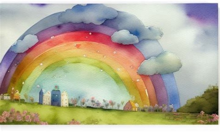 What month has the most rainbows?