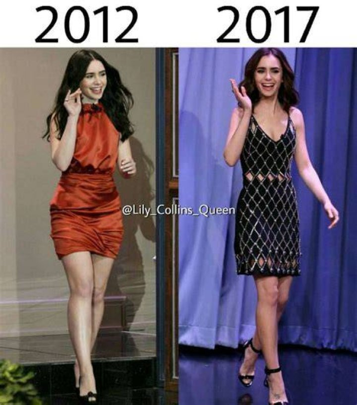 What size is Lily Collins?