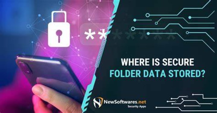 Where is Secure Folder data stored?