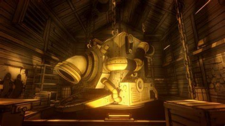 Where is the gear in Bendy and the Ink Machine Chapter 1?