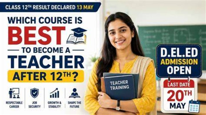 Which course is best after 12th to become a teacher?