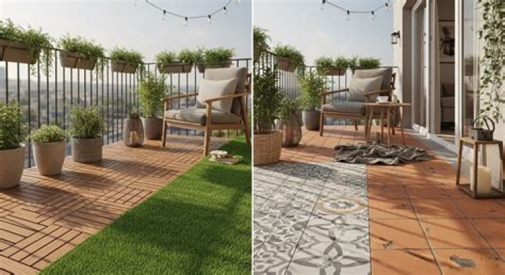 Which flooring is good for balcony?