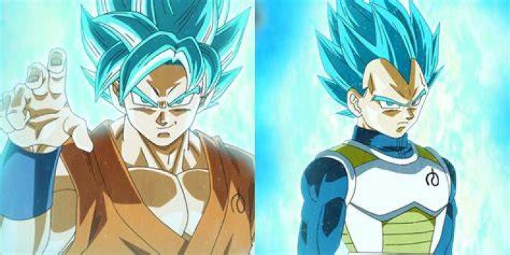 Who achieved Super Saiyan blue first?