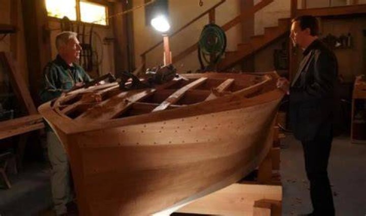 Who builds the boats in Gibbs basement?