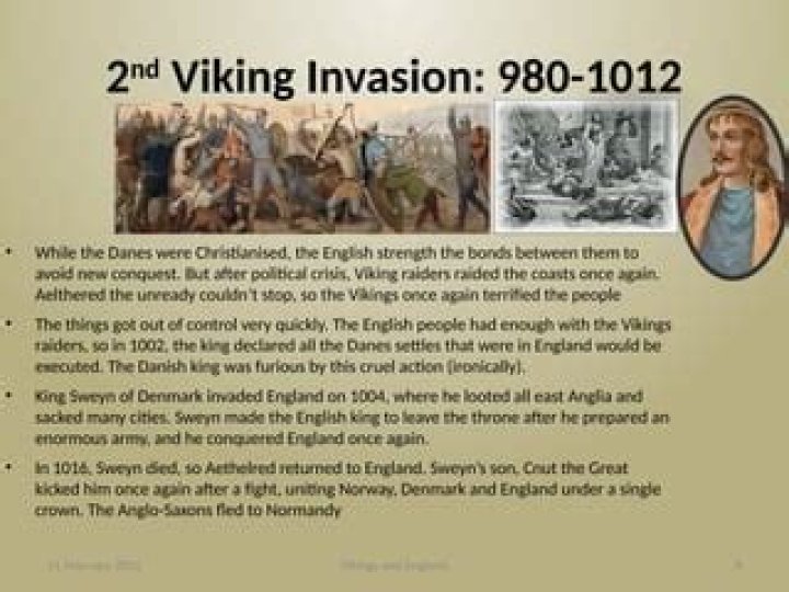 Who kicked the Danes out of England?