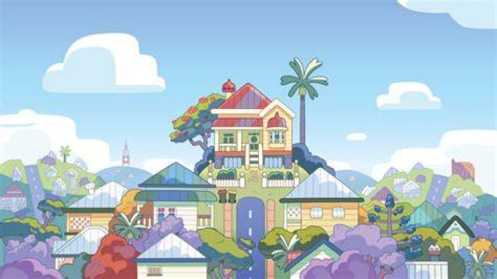 Who owns the Bluey house?