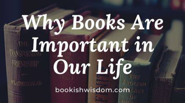 Why are books so important?