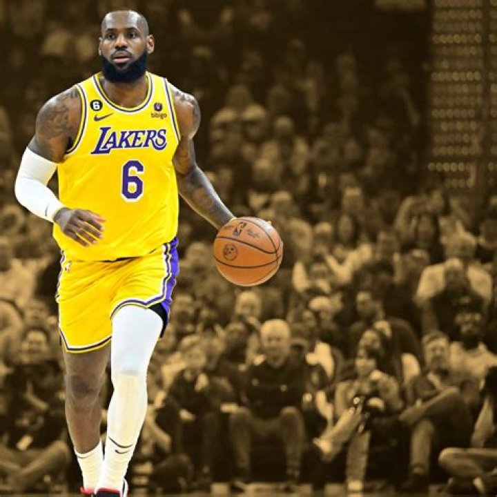 Why did LeBron James wear number 6?