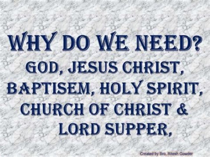Why do we need God's power?