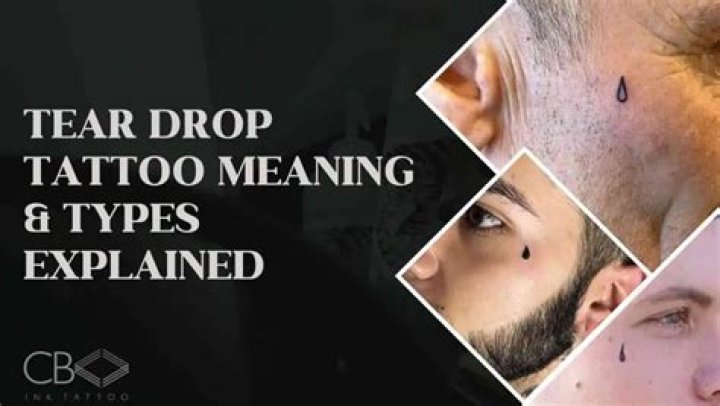 Why does Barr have tear drop tattoos?
