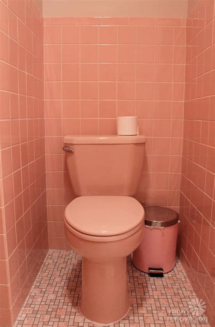 Why is my toilet pink?
