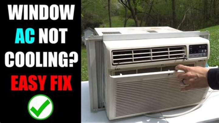 Why is my window air conditioner not cold?